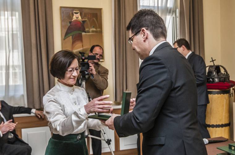 Magyar állami kitüntetéseket adtak át Csíkban