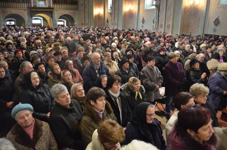 A betegek szentségét szolgáltatták ki Csíksomlyón