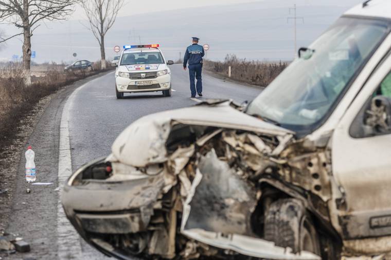 Halálos autóbaleset Feketehalomnál