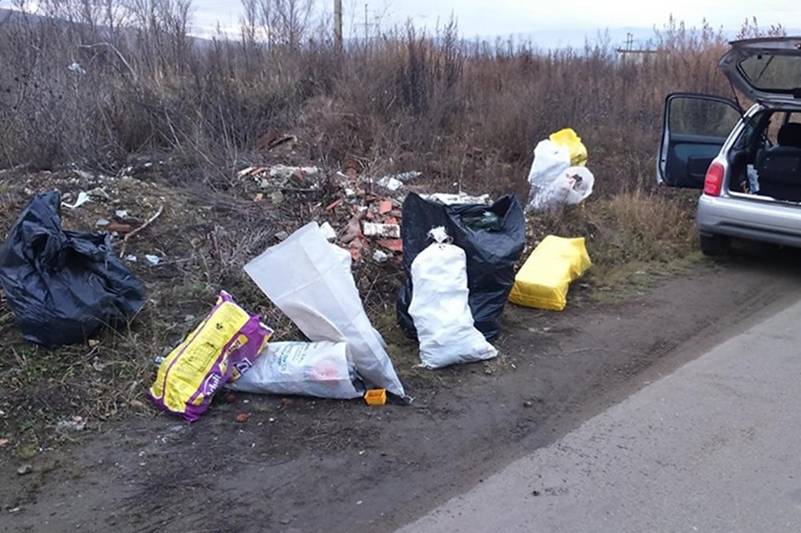 Nyolc zsáknyi hulladékot gyűjtöttek össze a civilek •  Fotó: Aktív Szentlélek