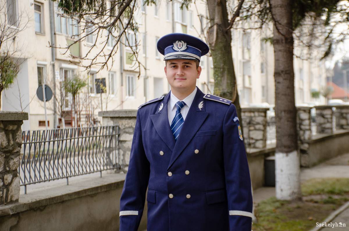 Antal Nándor szerint minél több magyar rendőrre lenne szükség Hargita megyében •  Fotó: Gecse Noémi