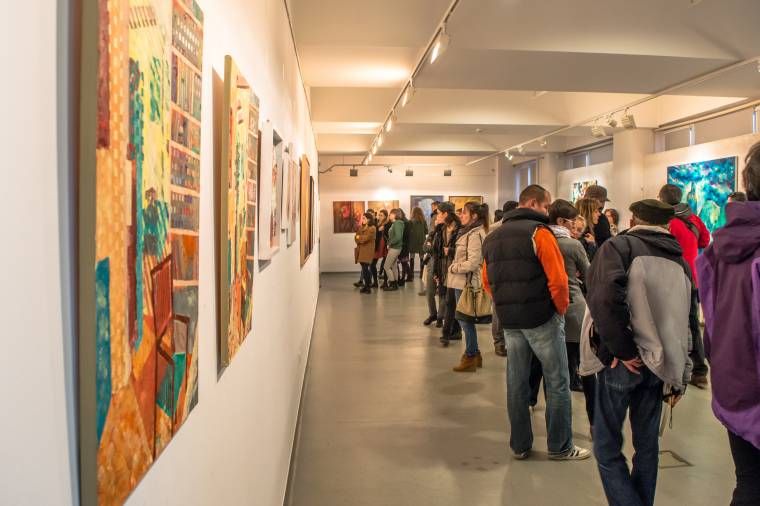 Tizenkét csíki festő munkái egy tárlaton