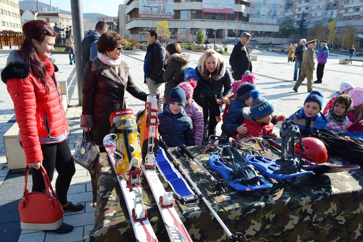 •  Fotó: Csíkszeredai 61-es hegyivadász dandár