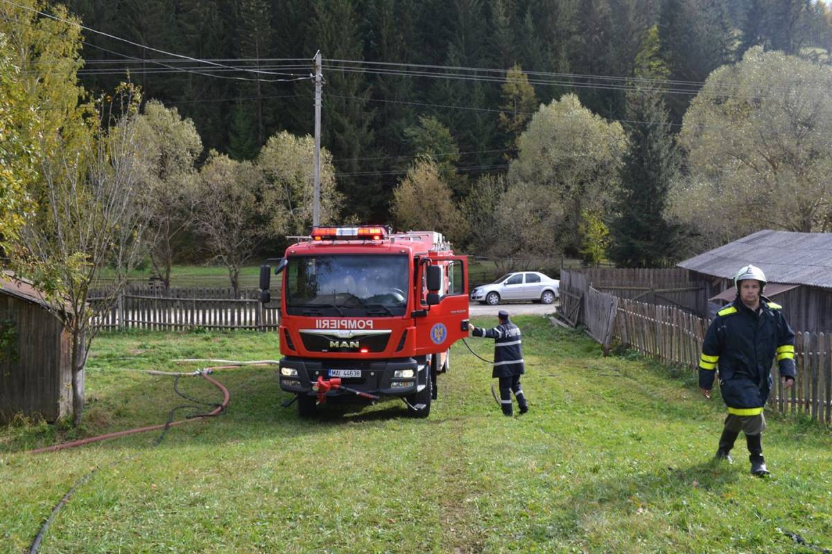 •  Fotó: Hargita megyei tűzoltóság