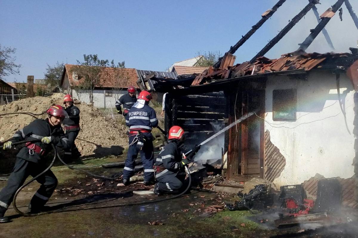 •  Fotó: Hargita megyei tűzoltóság