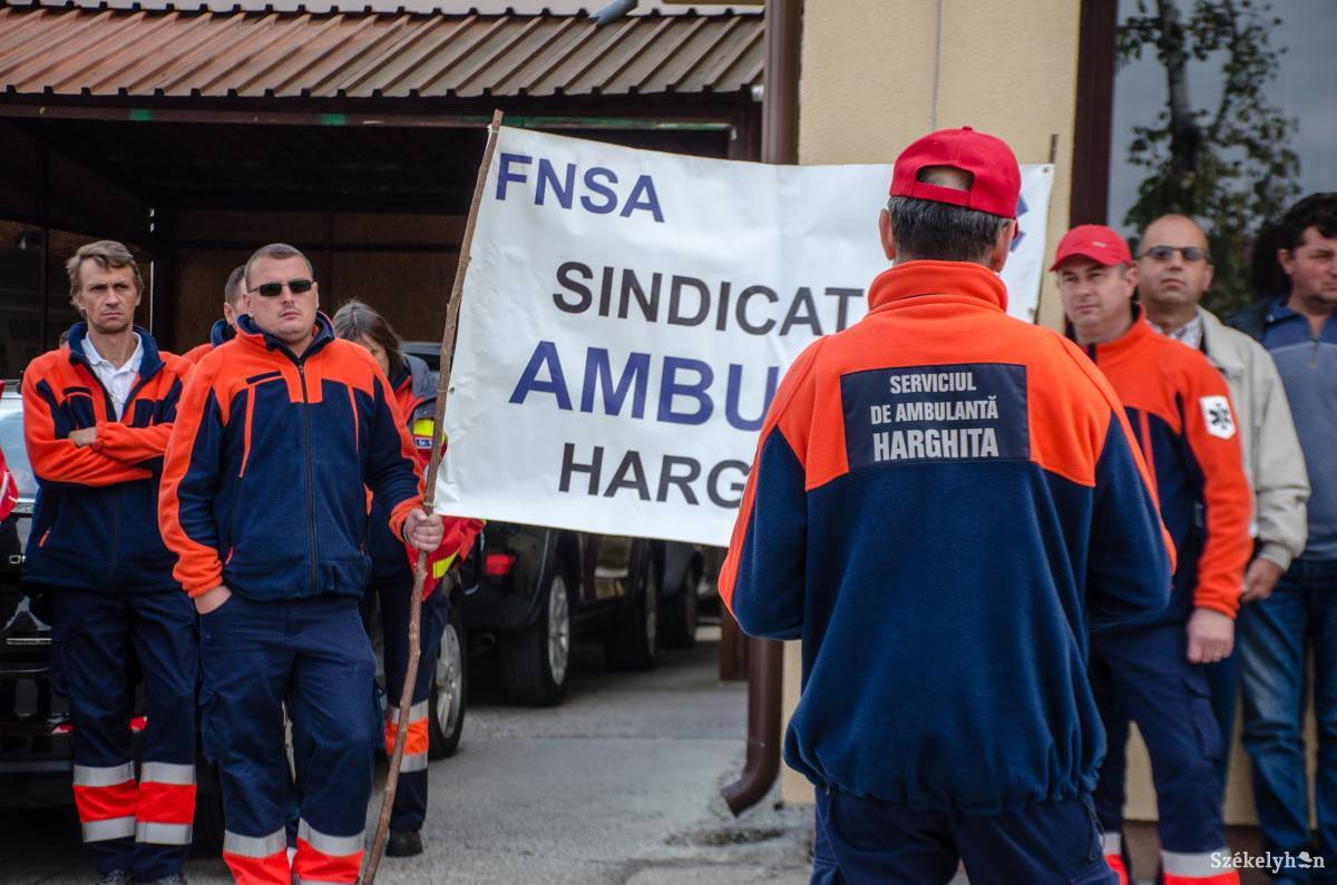 Figyelemfelkeltő megmozdulás Csíkszeredában. Egy szinttel feljebb lépnek •  Fotó: Gecse Noémi