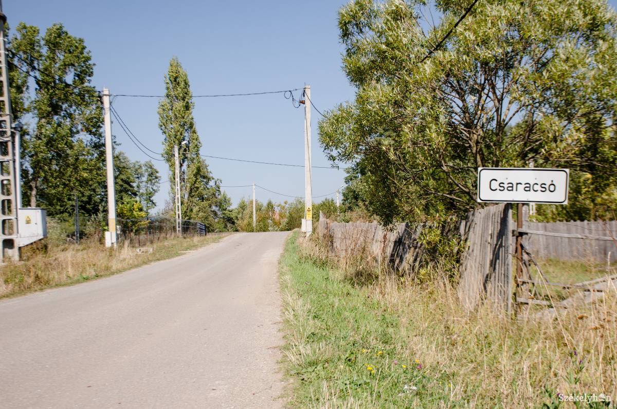 Rövidesen a csaracsóiak is csatlakozhatnak az ivóvíz- és szennyvízhálózatokra •  Fotó: Gecse Noémi