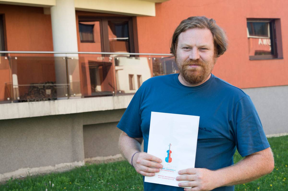 Molnár Levente: a saját munkánk gyümölcsét tudjuk szüretelni a mostani koncerten •  Fotó: Sándor Csilla
