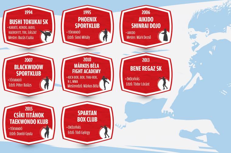 A csíkszeredai küzdősportok és harcművészetek palettája