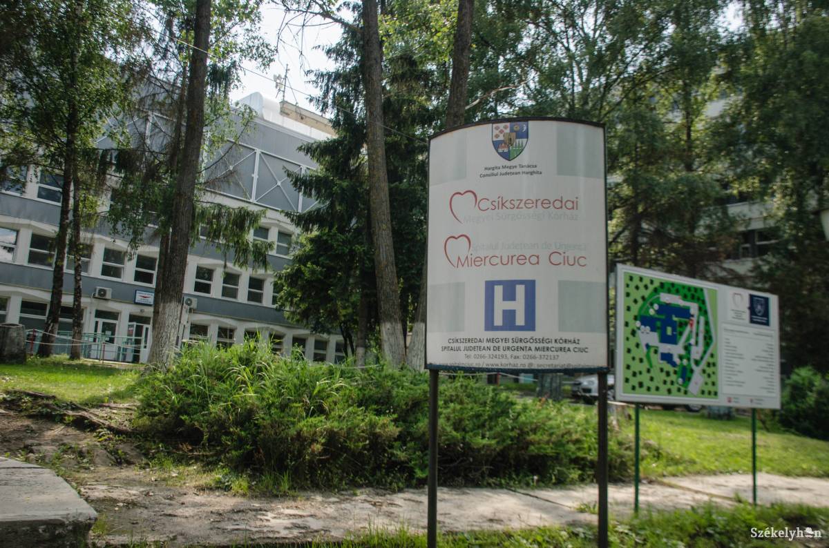 2012-ben kezdődött el a megyei kórház C-épületének a felújítása •  Fotó: Gecse Noémi