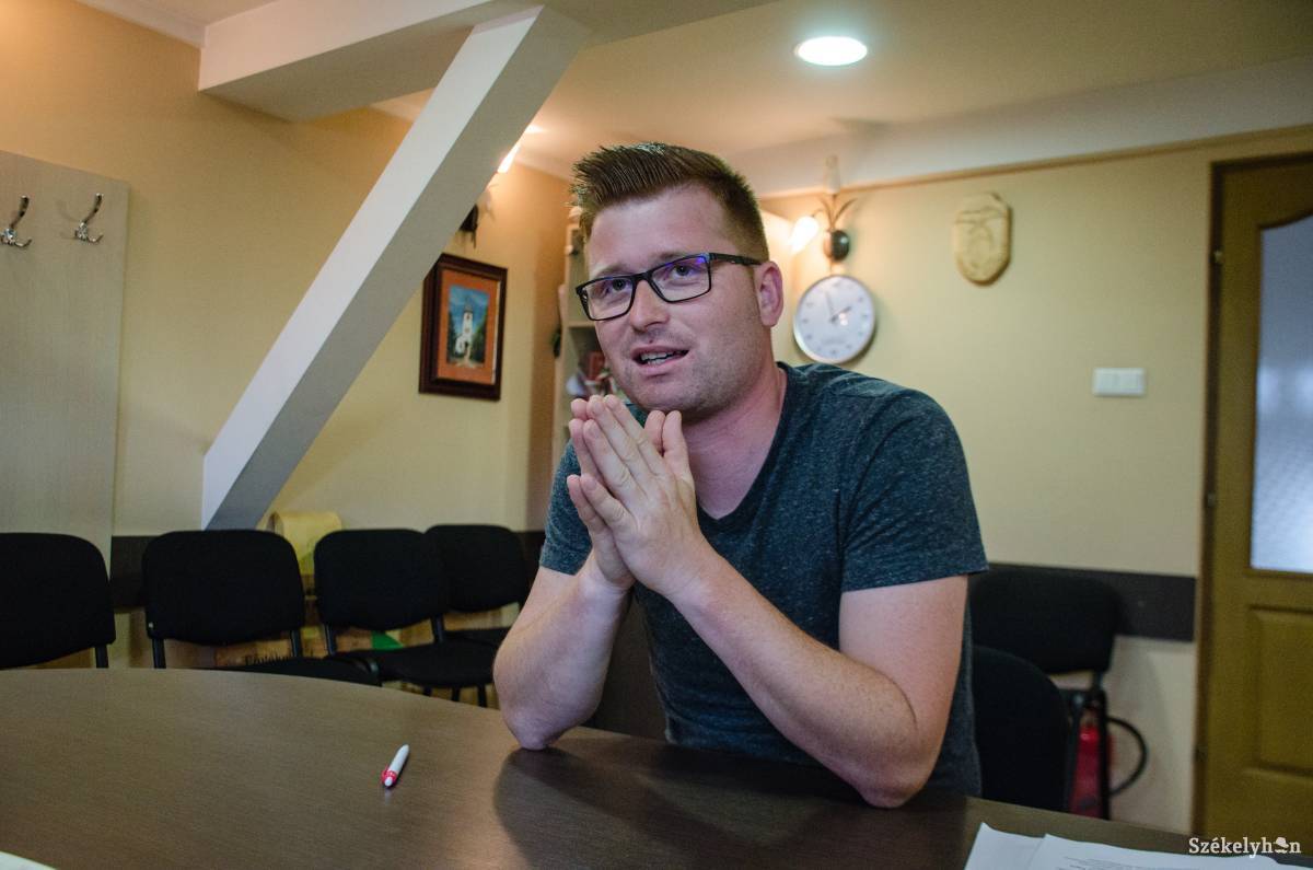 Csibi József. A munka leköti minden napját •  Fotó: Gecse Noémi