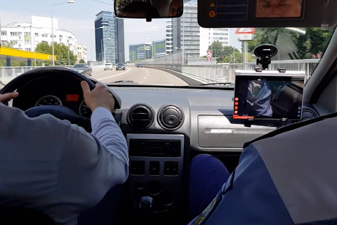 A felvételek nem lesznek nyilvánosak. Csak az illetékes hatóság tekintheti meg abban az esetben, ha a vizsgázó fellebbez egy sikertelen vizsga után •  Fotó: DRPCIV