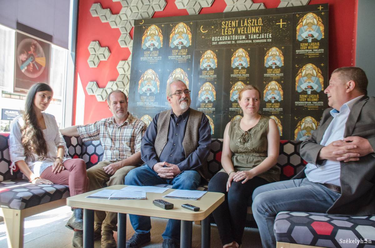 Szent László alakját hoznák közel a rockoratórium alkotói •  Fotó: Gecse Noémi