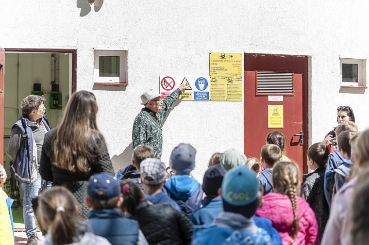 Diákoknak mutatták meg a szépvízi vízművet