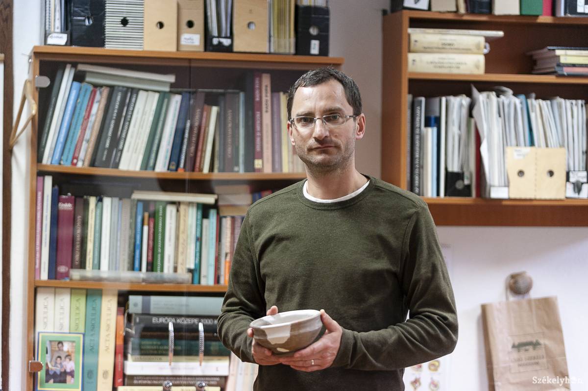Botár István: ezek az eredmények kutatástörténeti jelentőségűek •  Fotó: Gecse Noémi