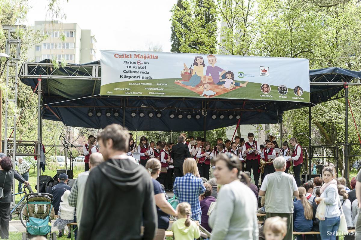 Csíki Majális idén is lesz, igaz, csak otthonról tudjuk majd követni •  Fotó: Gecse Noémi