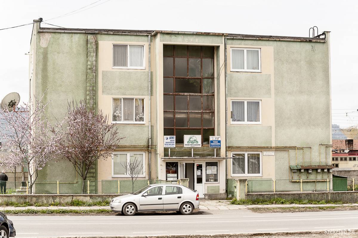 A Brassói út 6. számú tömbház hőszigetelését is várhatóan el lehet végezni idén •  Fotó: Gecse Noémi