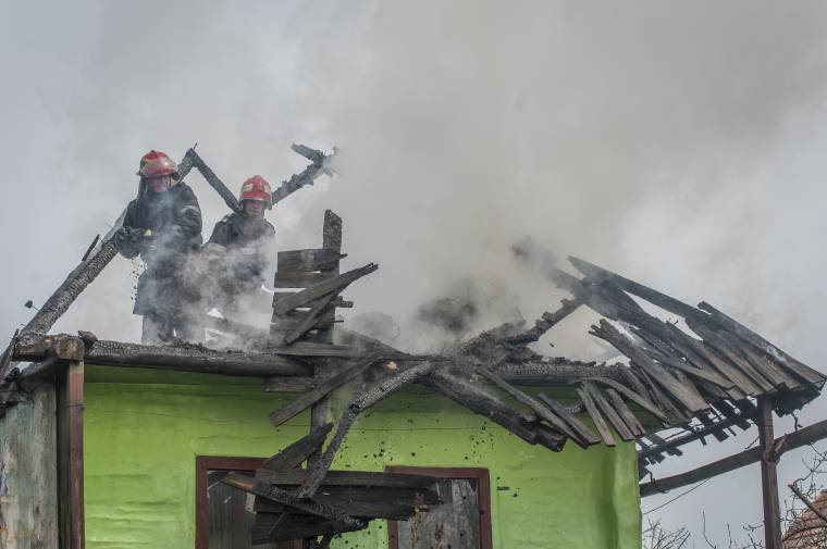 Újabb ház gyulladt ki Csíkszeredában