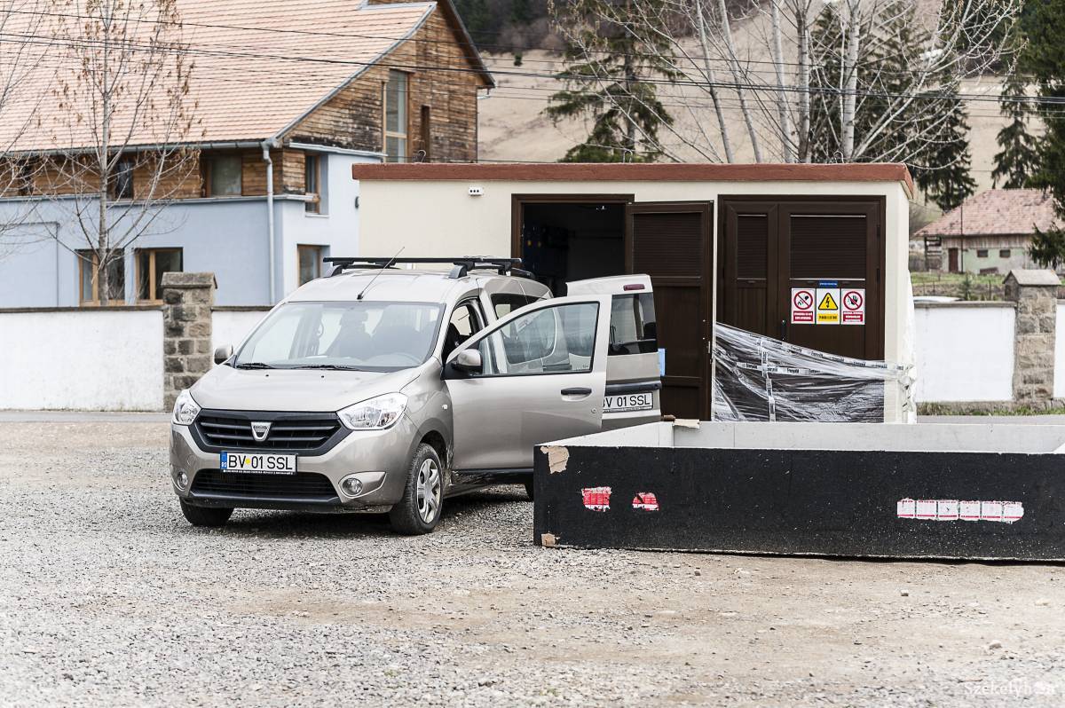 Új trafóház készült a Szék útja felső végén. A beruházás része &bullet;  Fotó: Gecse Noémi