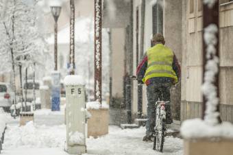 A zord téli időjárás miatt jobban figyelnek a kiszolgáltatott helyzetben élőkre