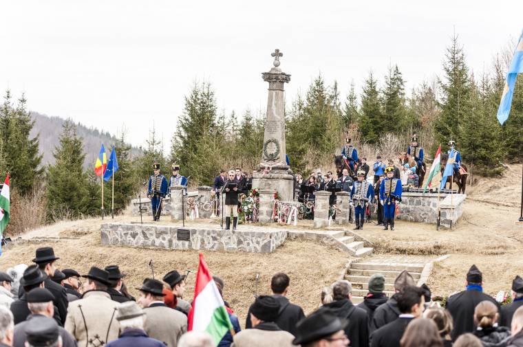 Emlékünnepség a szabadságharc utolsó székelyföldi csatájának helyszínén