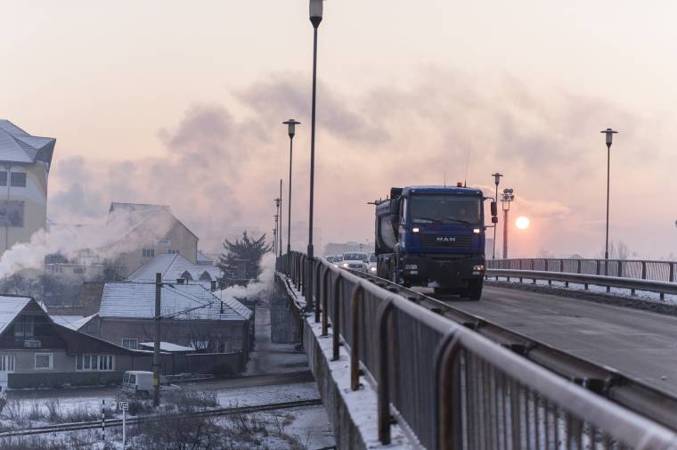 Ismét hideg volt a reggel, főként a hegyközi medencékben
