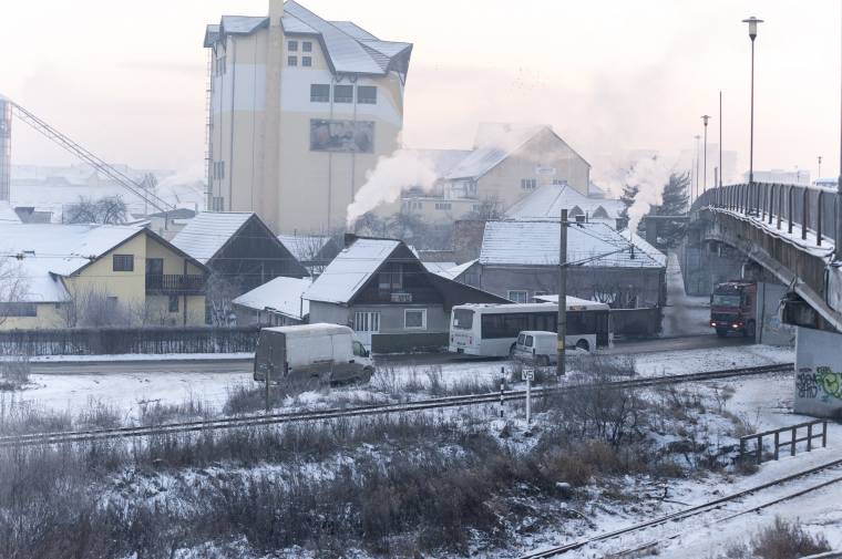 Mínusz 21 Celsius-fok volt Csíkszeredában és Gyergyóalfaluban