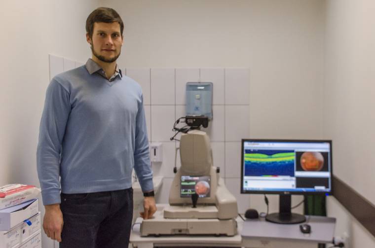 Pontos diagnosztizálás OCT szemvizsgálattal (x)