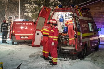Tűzeset Máréfalván: próbálták újraéleszteni az idős áldozatot, de már nem sikerült megmenteni az életét