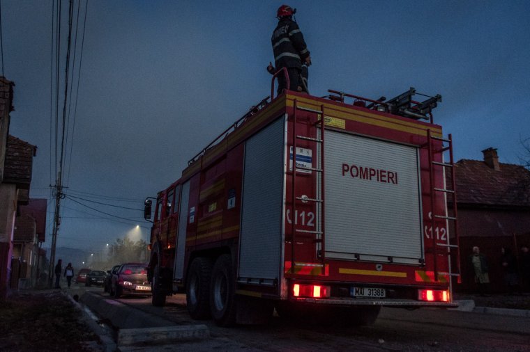 Tűz ütött ki egy marosvásárhelyi lakóházban
