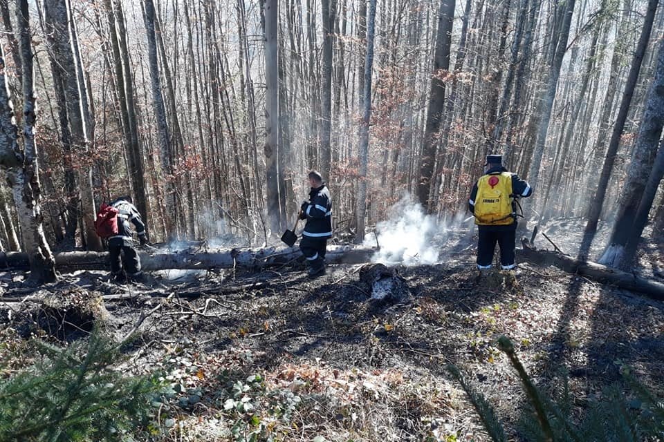 • Fotó: Hargita megyei tűzoltóság