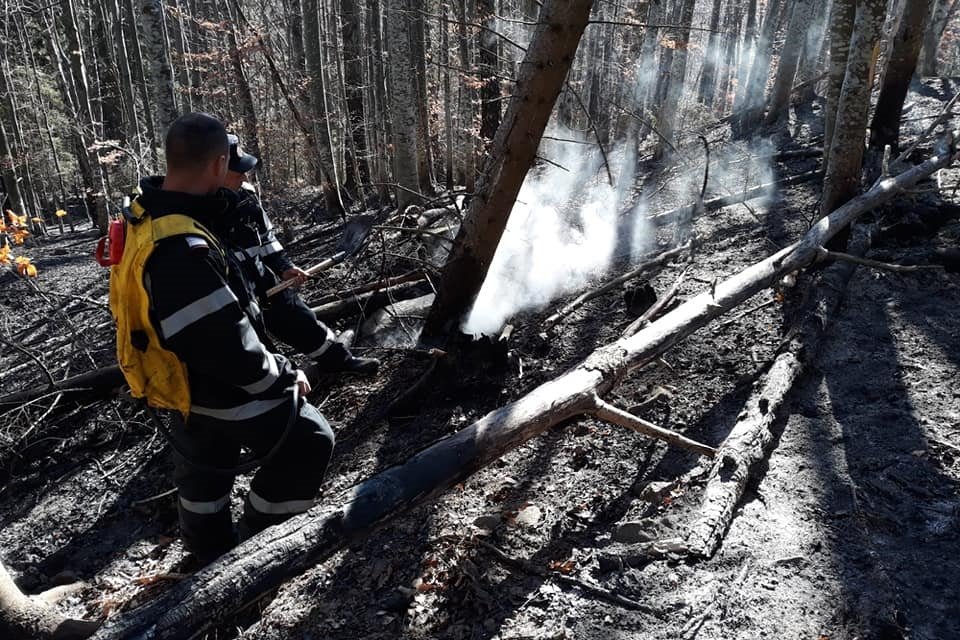 •  Fotó: Hargita megyei tűzoltóság