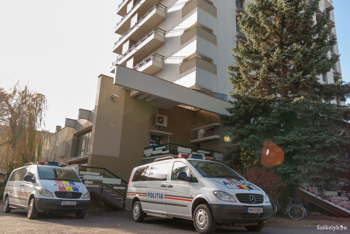A felkészülési akció alatt a rendőrségi egységek a Hunguest Hotel Fenyőben vannak elszállásolva •  Fotó: Gábos Albin