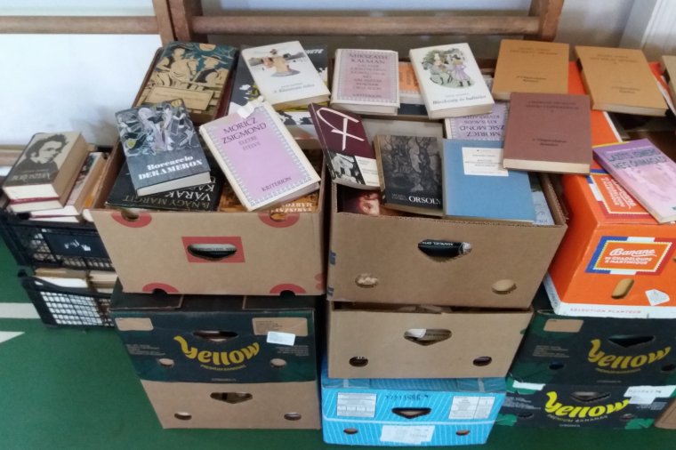 Értékes kötetekkel gazdagodott a gyimesbükki iskola könyvtára