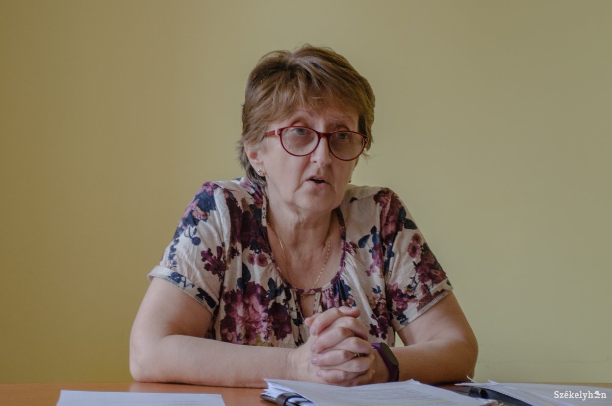 Bán Katalin. A változásokat ismertette •  Fotó: Gecse Noémi