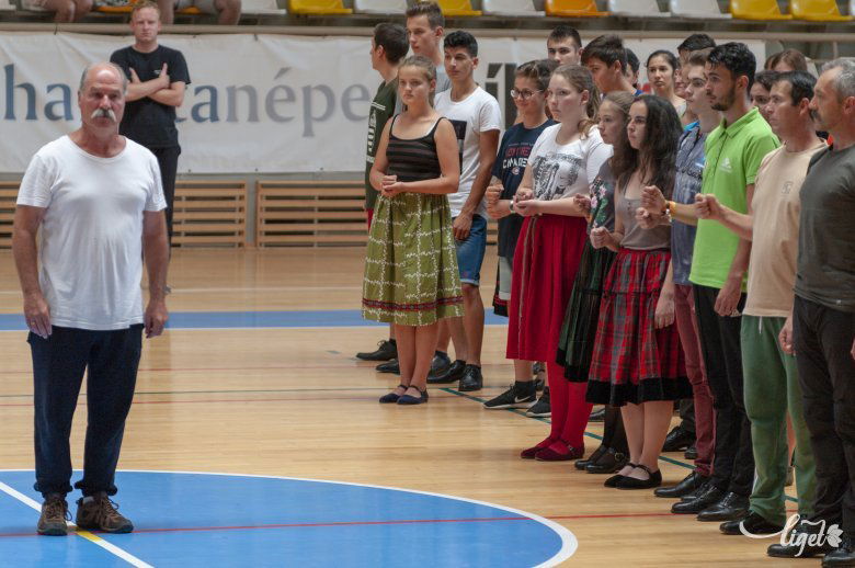 A passió főpróbáján •  Fotó: Gábos Albin