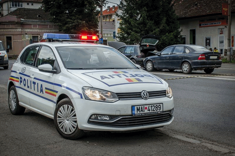 Öt autó rongálódott meg a csíkszeredai ráfutásos balesetben