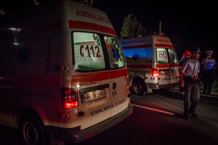 Szabálytalan fordulás miatt történt baleset Csíkszereda határában