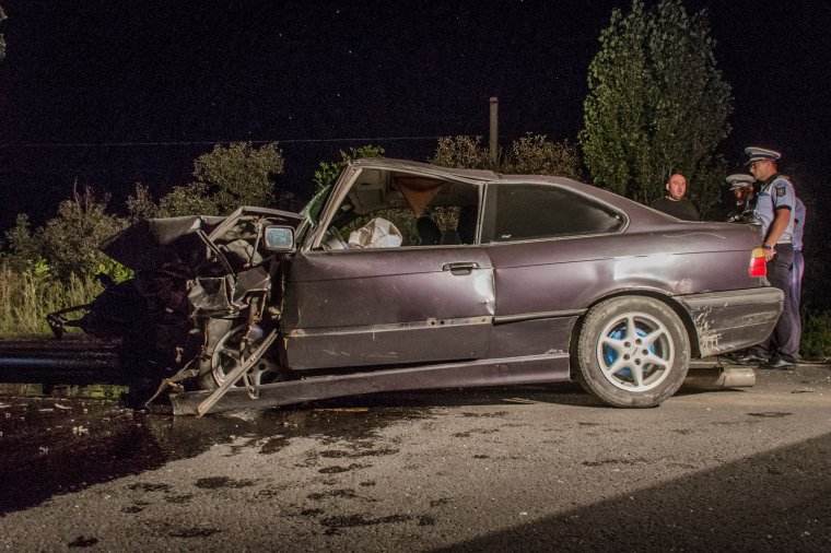 Egymásba rohant két autó Csíkszereda zsögödi kijáratánál