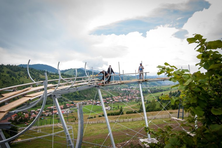 Az ország leghosszabb bobpályája épül Gyimesfelsőlokon