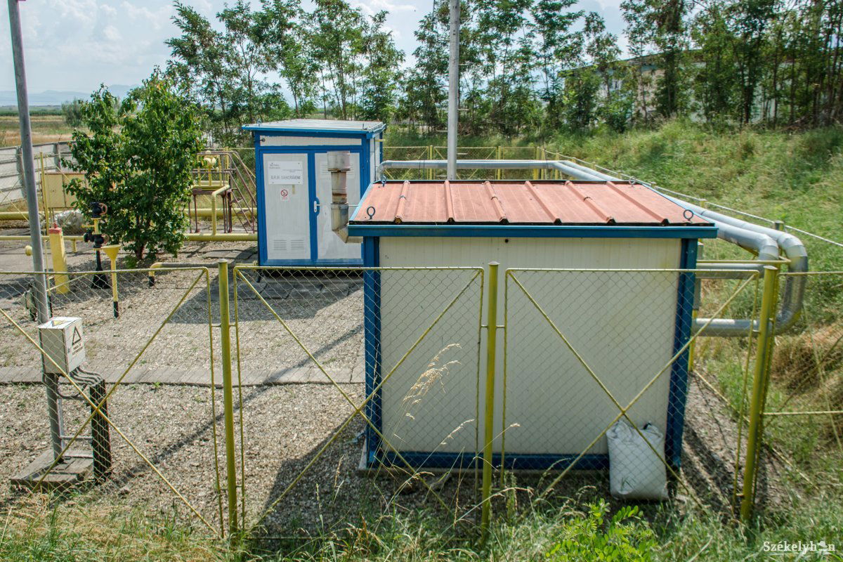 Gázátadó állomás létesítésére is szükség van a hálózat működtetéséhez •  Fotó: Pinti Attila