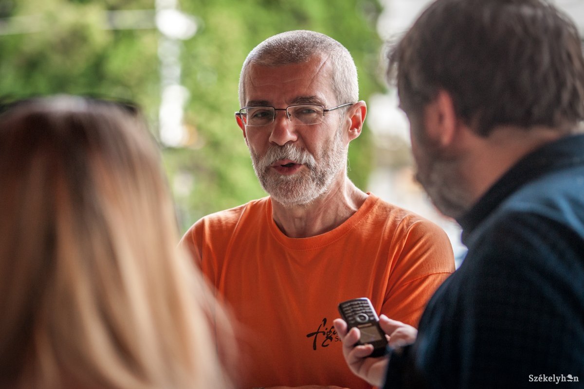 Árus Zsolt, a Székely Figyelő Alapítvány elnöke •  Fotó: Pinti Attila