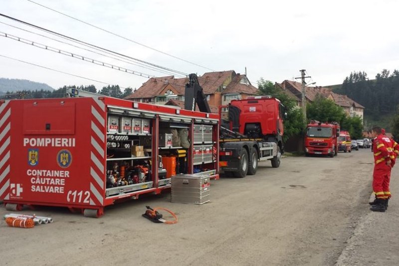 •  Fotó: Hargita megyei tűzoltóság
