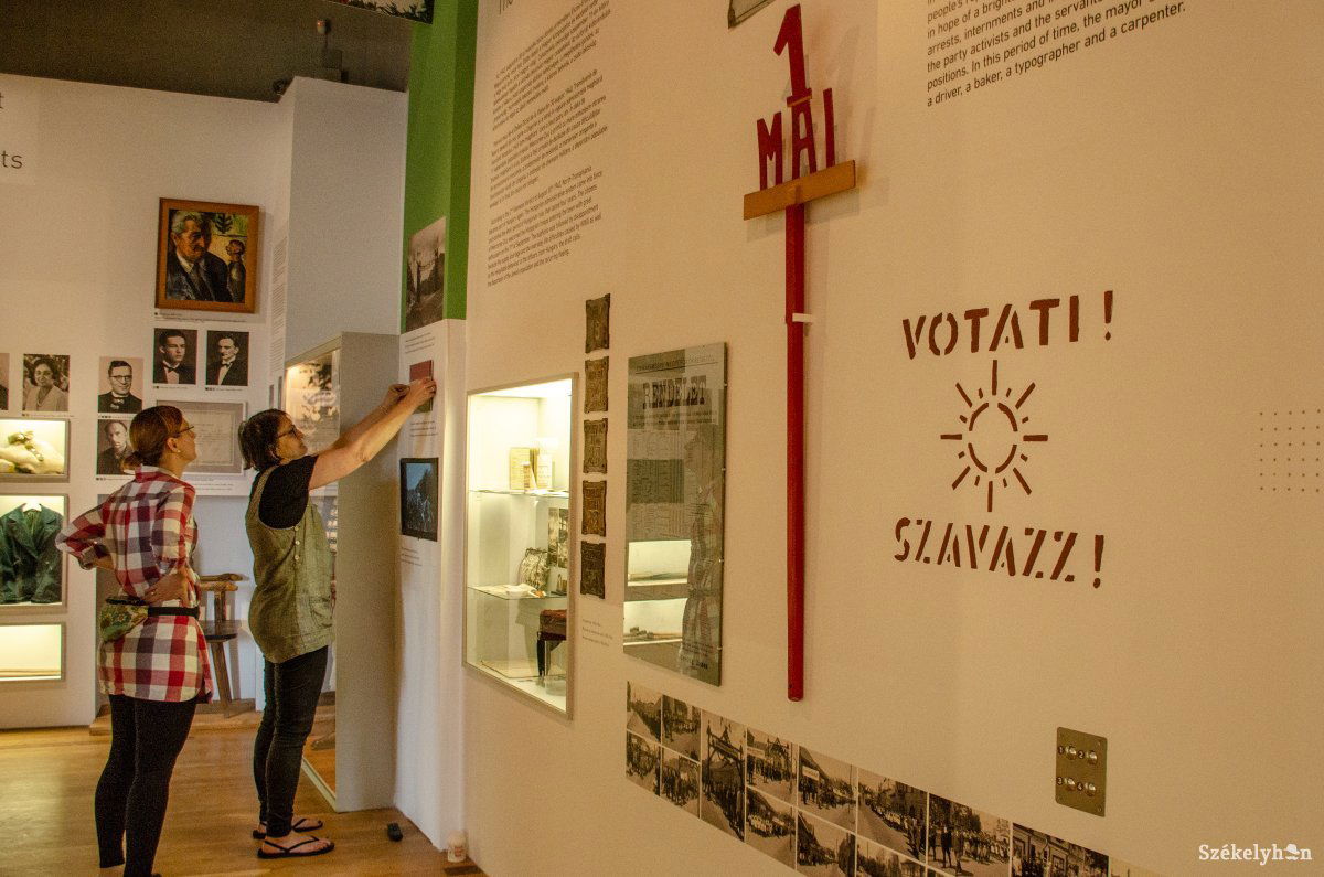Csíkszereda történetéről rendeztek be állandó tárlatot a múzeumban •  Fotó: Gecse Noémi