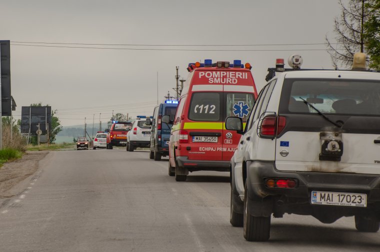 Kráter maradt a Brăila megyei településen becsapódott és felrobbant drón után