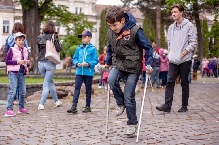 Érzékeltették a diákokkal, hogy milyen fogyatékkal élni