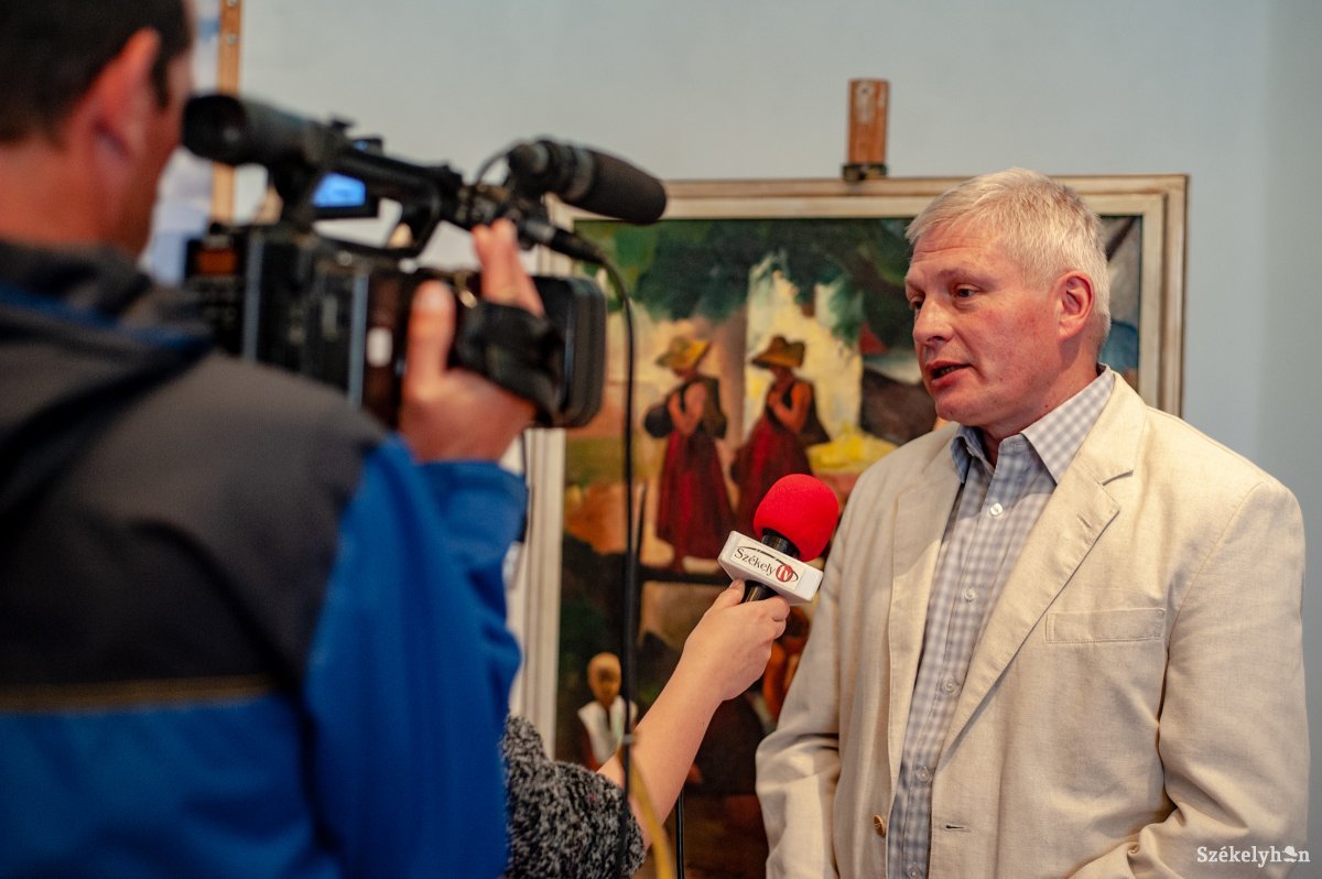 Szücs György művészettörténész. Archív • Fotó: Gecse Noémi