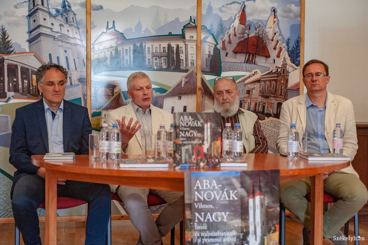 Balról: Ráduly Róbert Kálmán, Szücs György, Szabó András és Gyarmati Zsolt • Fotó: Gecse Noémi