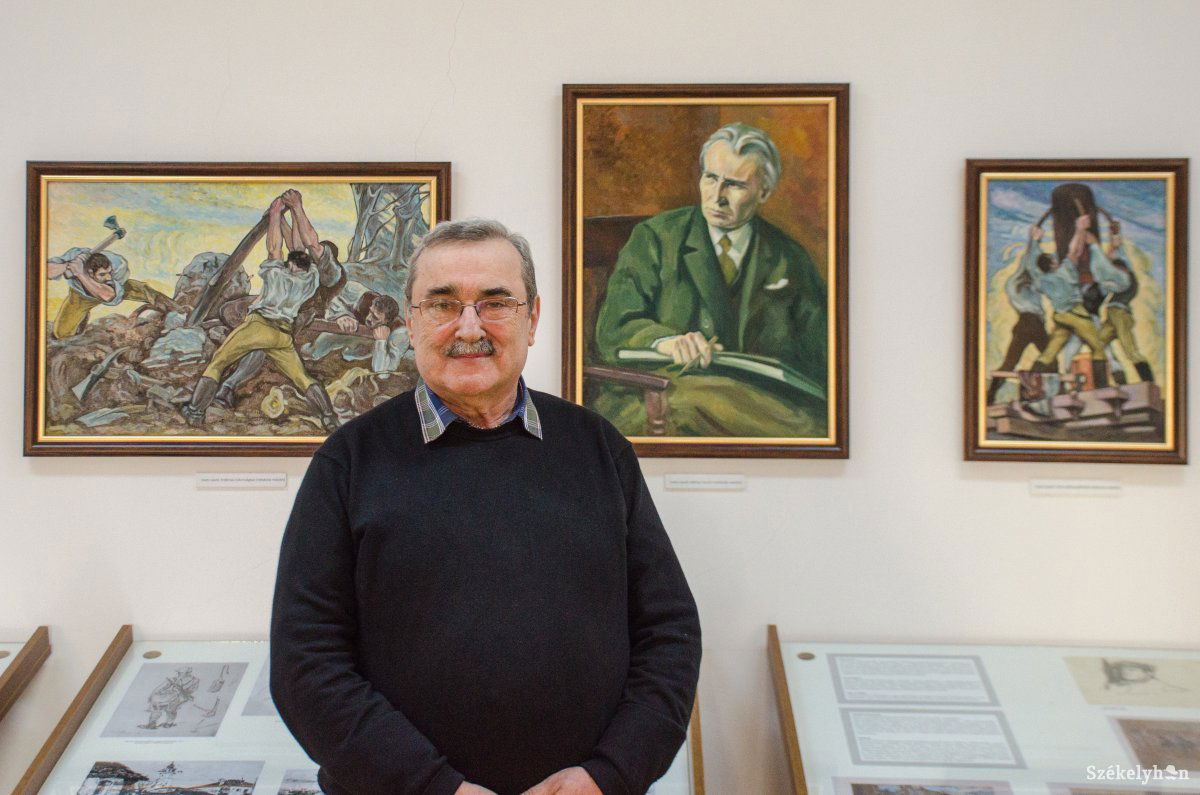 Czikó Gergely kezdeményezésére rendeztek be emlékszobát Márton Ferenc tiszteletére Csíkszentgyörgyön &bullet;  Fotó: Gecse Noémi