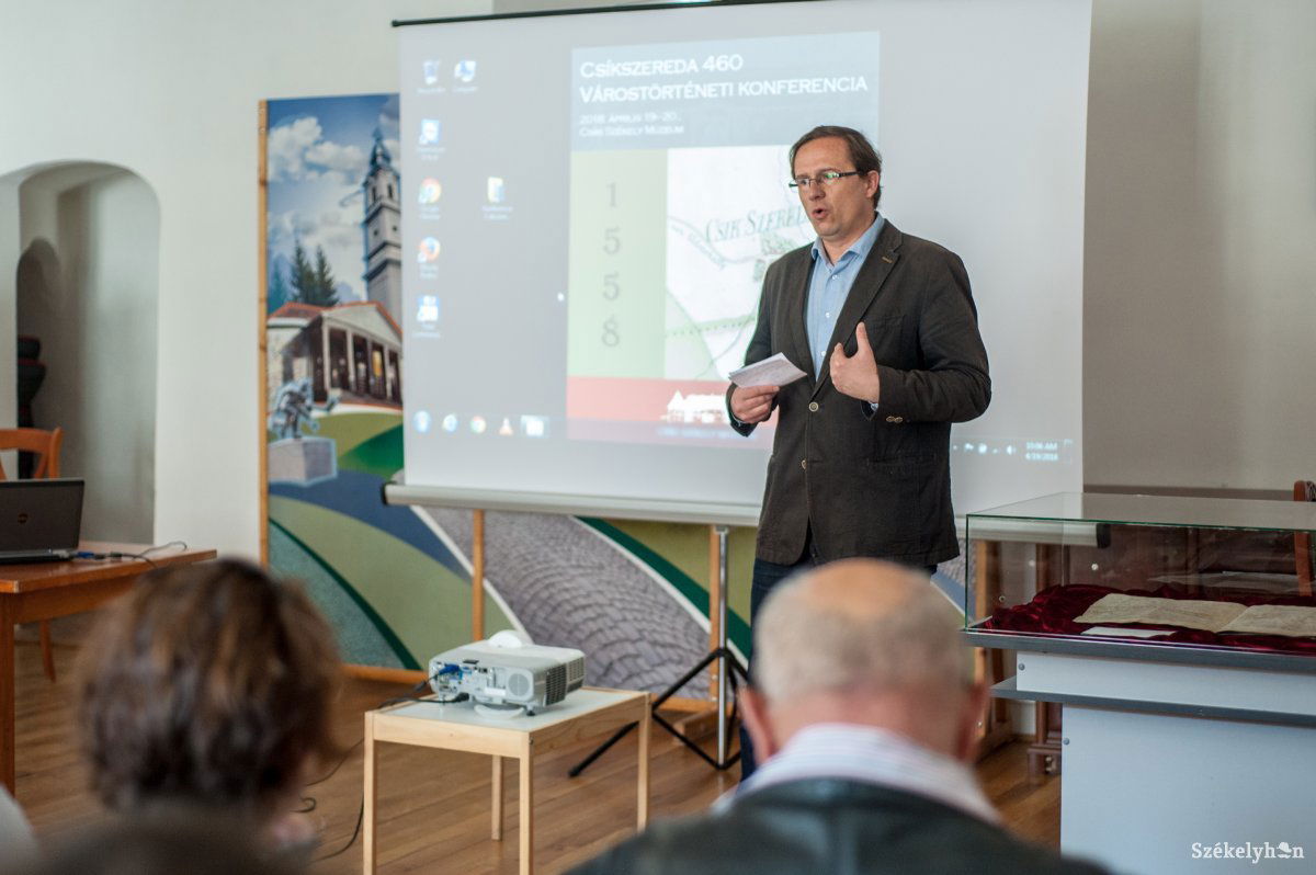 Kevés konferenciát szerveztek eddig, de a múzeumnak ez is feladata – mondta Gyarmati Zsolt • Fotó: Gecse Noémi